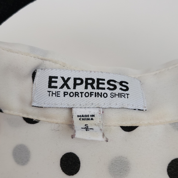 Polka Dot Blouse from Express - Picture 2 of 2